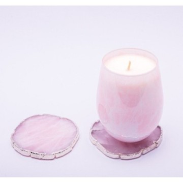 Marble Collection Spy Wax Candle - Pink Marble