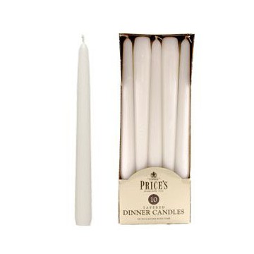 Ivory Dinner Candles...