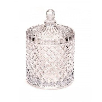 Inspired By Collection Women's Clear Geometric Bohemian Glass Candle