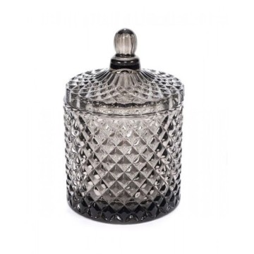 Inspired By Collection Women's Smoked Grey Bohemian Glass Candle