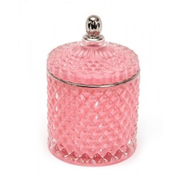 Inspired By Collection Women's Royal Pink Bohemian Glass Candle