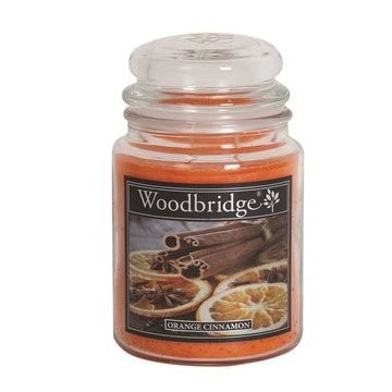 Woodbridge Orange Cinnamon Large Jar Candle