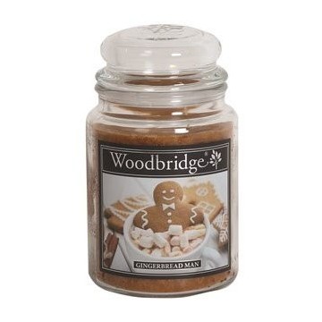 Woodbridge Gingerbread Man Large Jar Candle