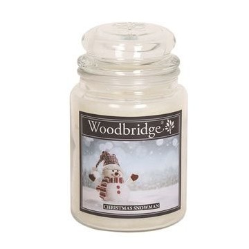 Woodbridge Christmas Snowman Large Jar Candle