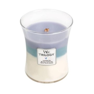 Woodwick Calming Retreat Trilogy Medium Jar Candle