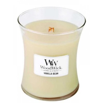 Woodwick Vanilla Bean Medium Hourglass Jar Candle