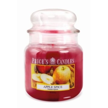 Price's Candles Medium Jar Candle - Apple Spice