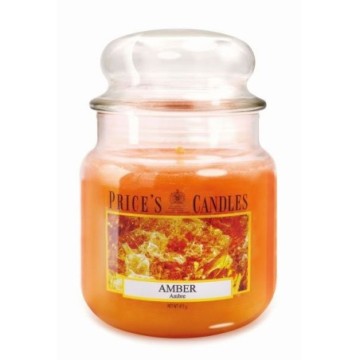 Price's Candles Medium Jar Candle - Amber