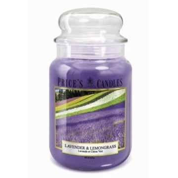 Price's Large Jar Candle - Lavender & Lemongrass