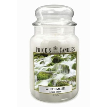 Price's Large Jar Candle - White Musk