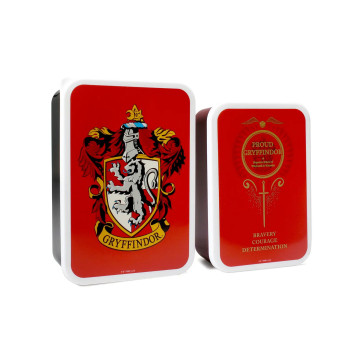 Gryffindor Lunch Box Set Of 2
