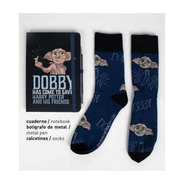 Dobby 3 Piece Notebook, Pen...