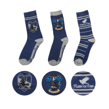 Ravenclaw House Socks - 3 Pack