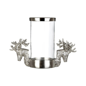 2 Stag Head Silver Nickel...