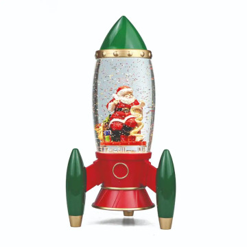 LED Santa Rocket Spinner...