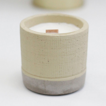 Medium Pot Concrete Candle...